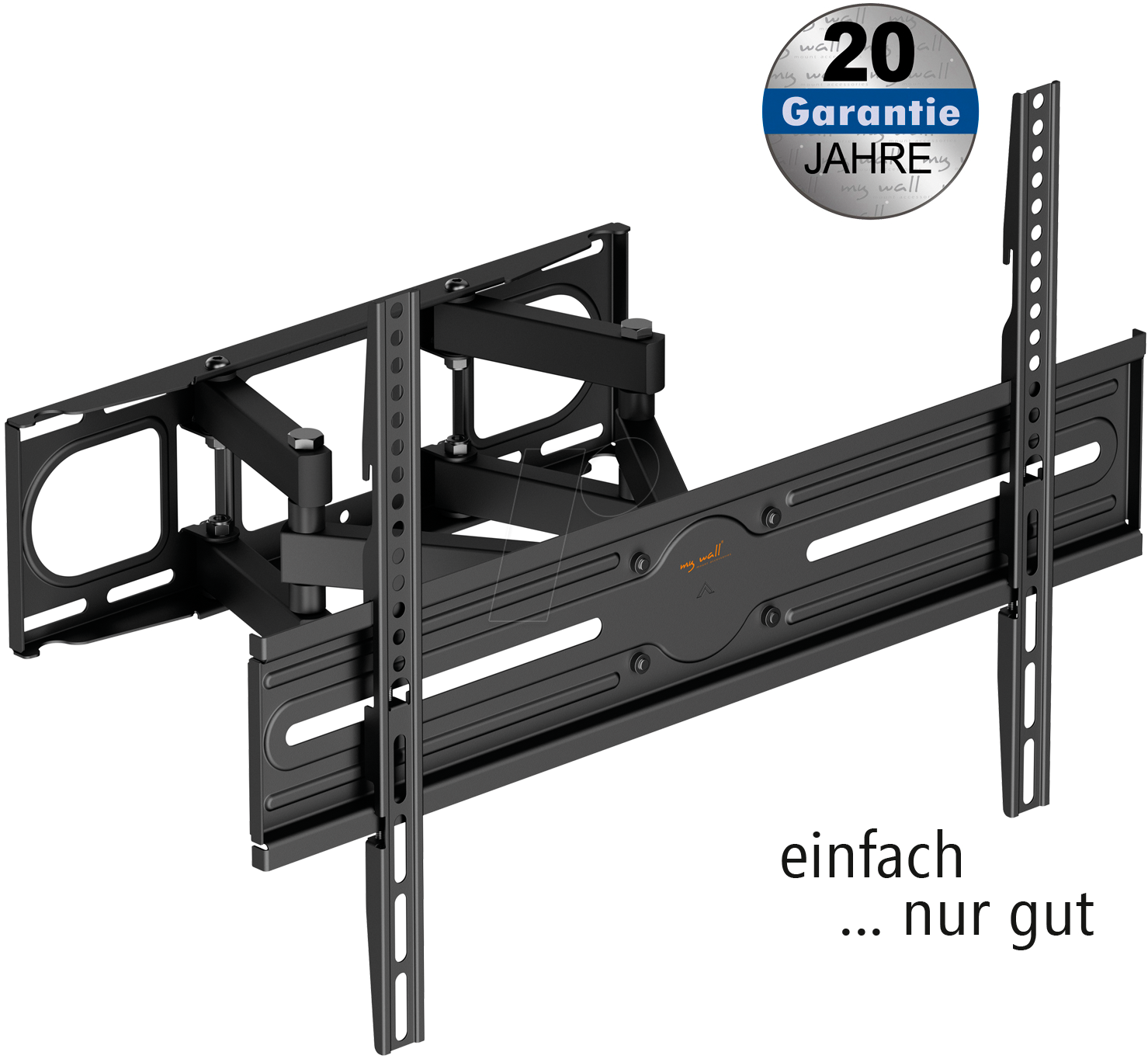 MYW HEG7L - TV-Wandhalterung 37'' - 80'', neigbar, schwenkbar, variabler Wanda