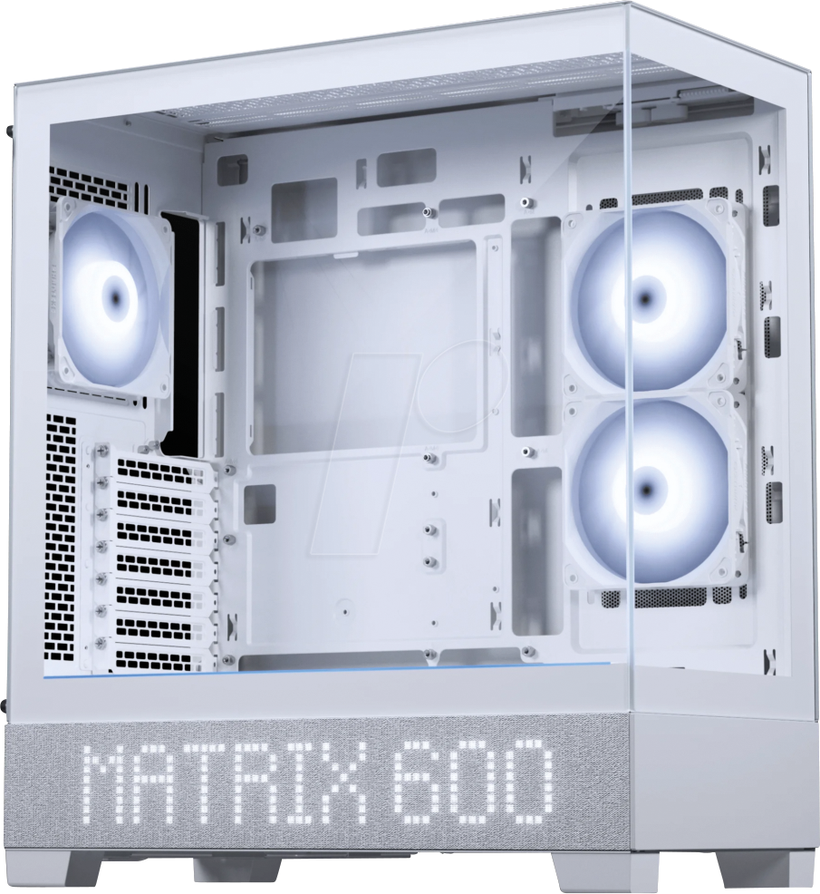 0886523304098 - PHT XT523VM1_DWT - Phanteks XT View Matrix Midi-Tower E-ATX Tempered Glass