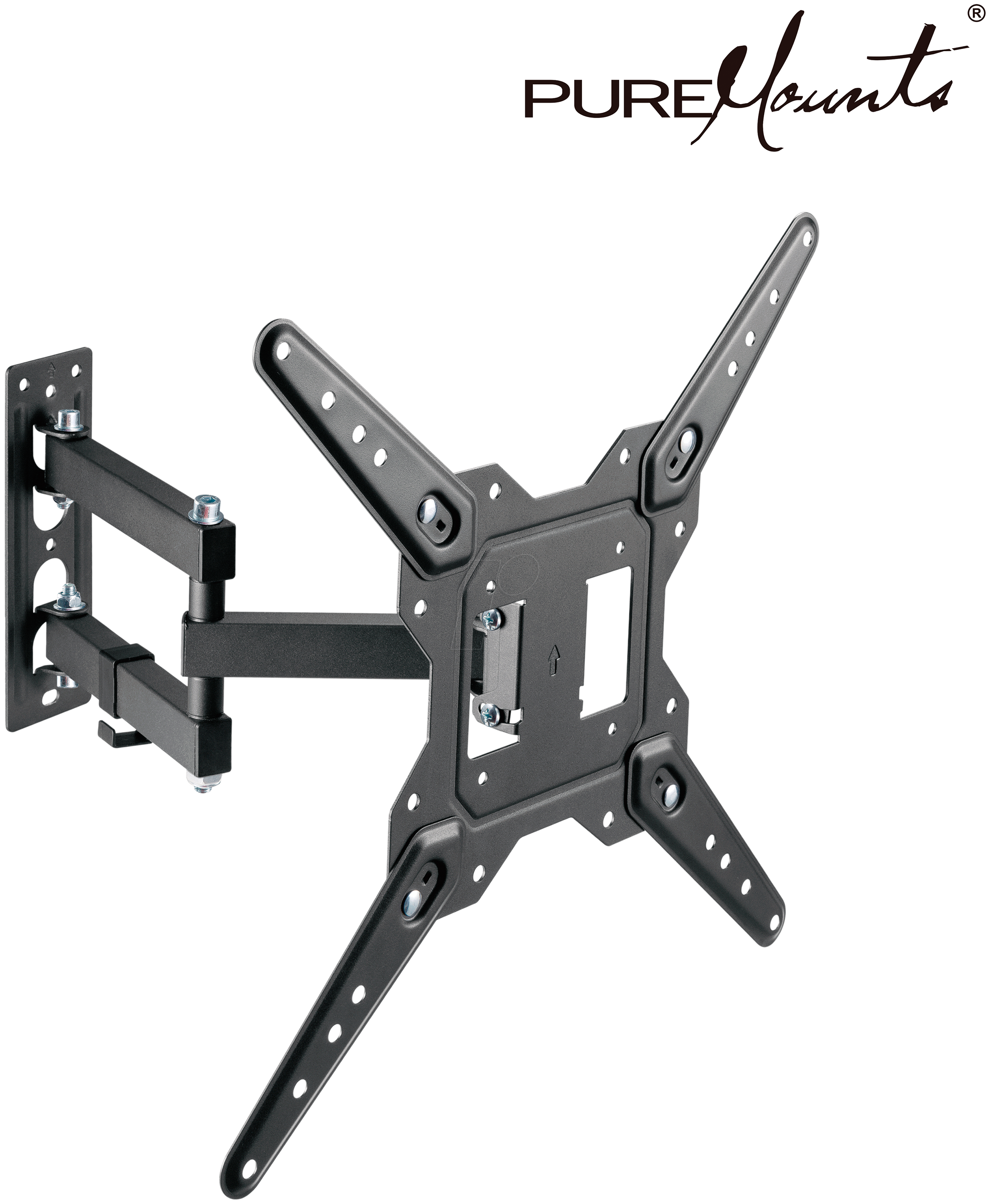 4251364745656 - PM-FM14-400 - TV-Wandhalterung neigbar schwenkbar 23 - 55 schwarz