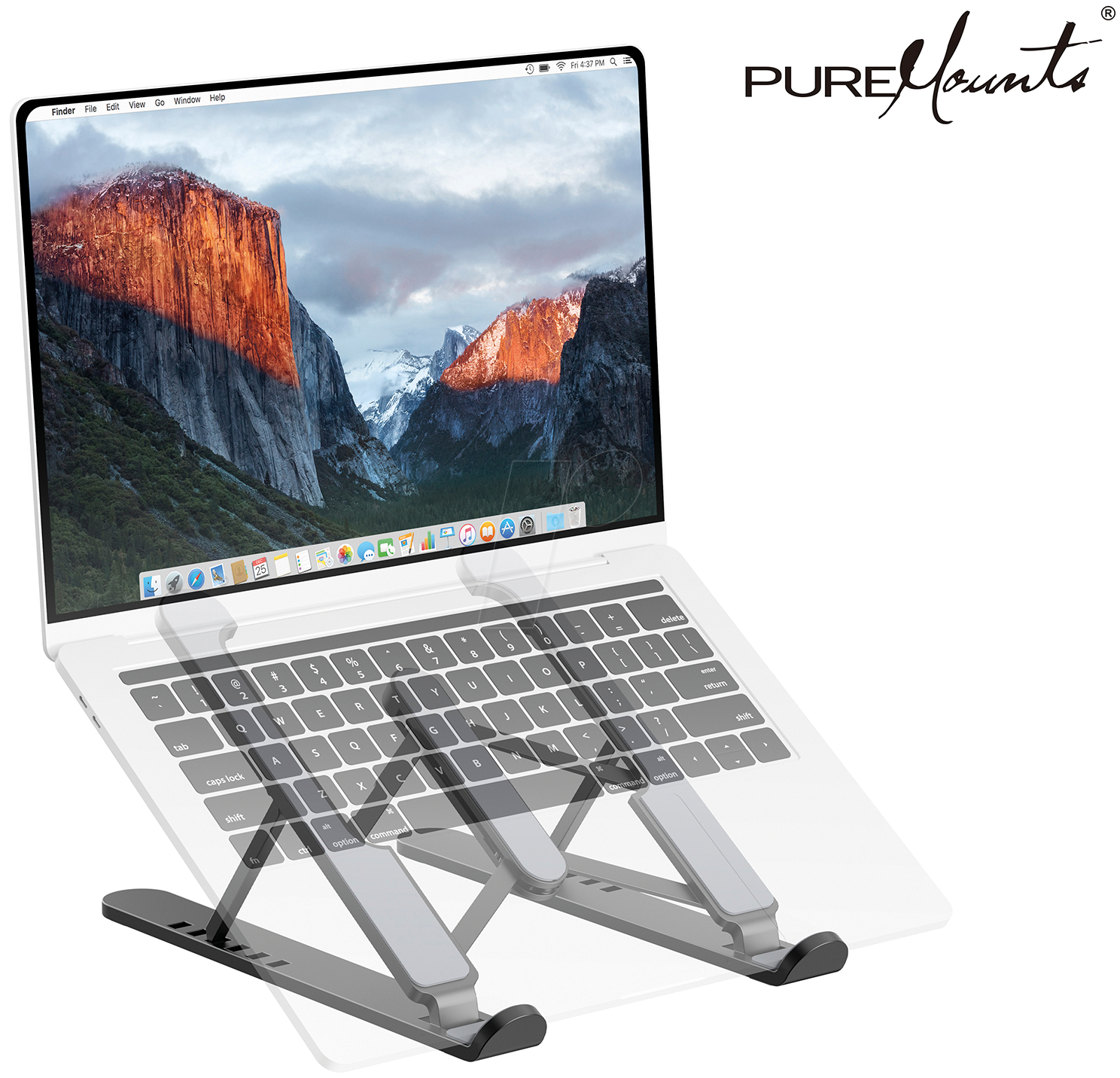 4251364749890 - PM-LS-010 - Laptop-Ständer bis 15 schwarz