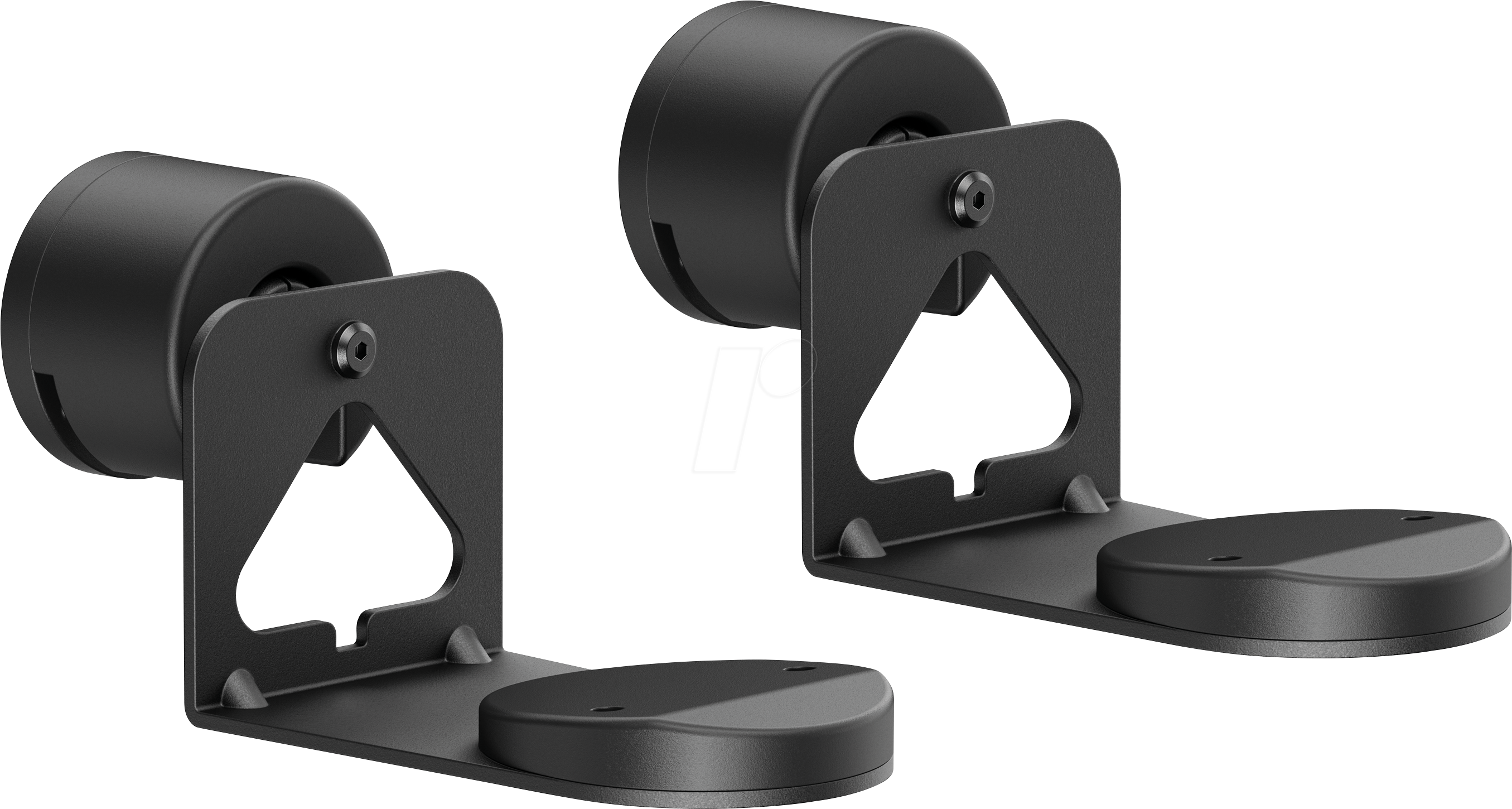 4251364744932 - PM-SOM-200 - Lautsprecher-Wandhalterung Sonos 100 & 300 2er Set schwarz