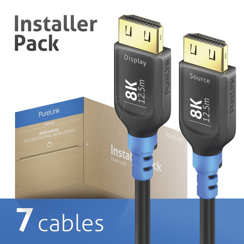 FI-H150-125-PCK - HDMI  Ultra-High-Speed Kabel, 8K 60Hz, 12,50m, 7er Pack