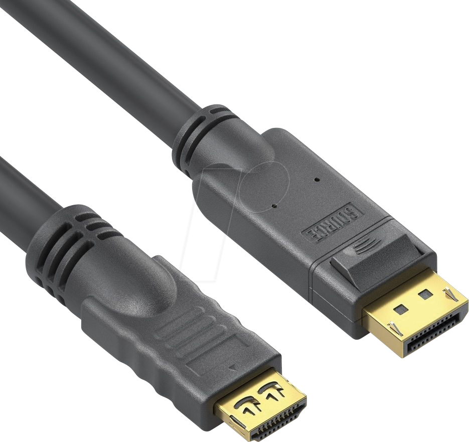 4251364731628 - PURE PI5110-020 - Aktives DisplayPort 12 zu HDMI Kabel 4K 60 Hz 20 m