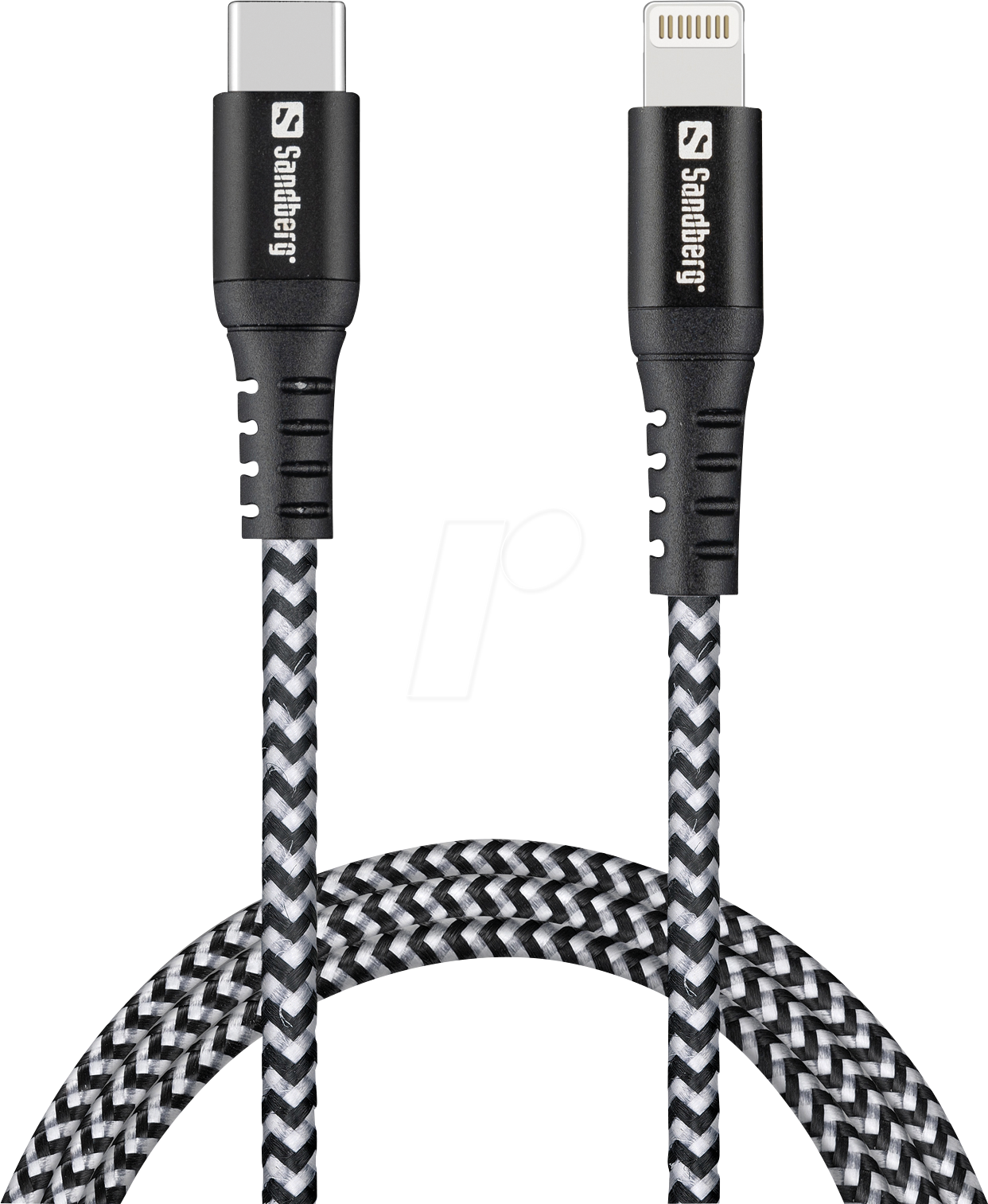 SANDBERG 441-55 - Sync- & Ladekabel, USB-C > Lightning, 1m