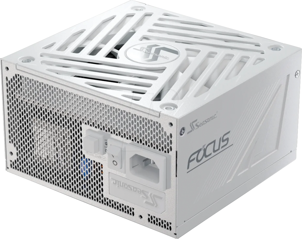 Image of SEA FOCUS 850WS - Seasonic FOCUS GX V4, 80+ Gold, 850 W, modular, weiß
