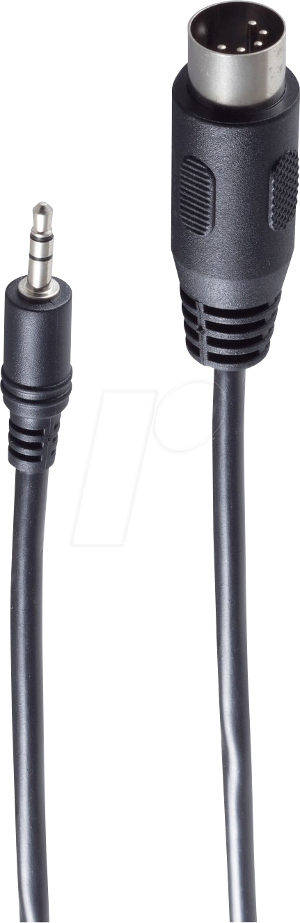 SHVP BS30822 - Klinkenstecker auf Diodenstecker 5-pol, 1,5m