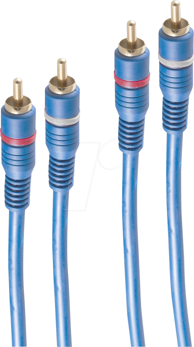 SHVP BS40605 - Cinchkabel,TWIN Kabel mit Remoteleitung, 5,0m