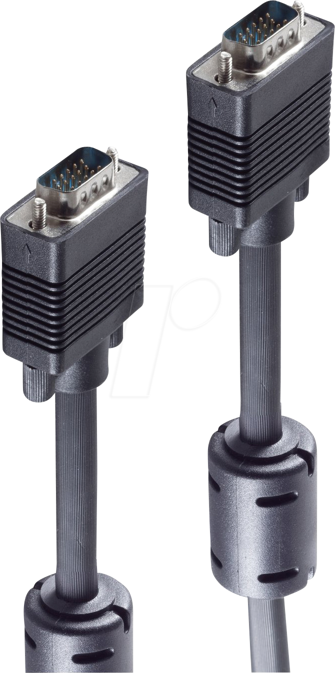 SHVP BS78056-30 - S-VGA-Monitorkabel, 2 x 15-pol. HDD-Stecker, geschirmt, 30m