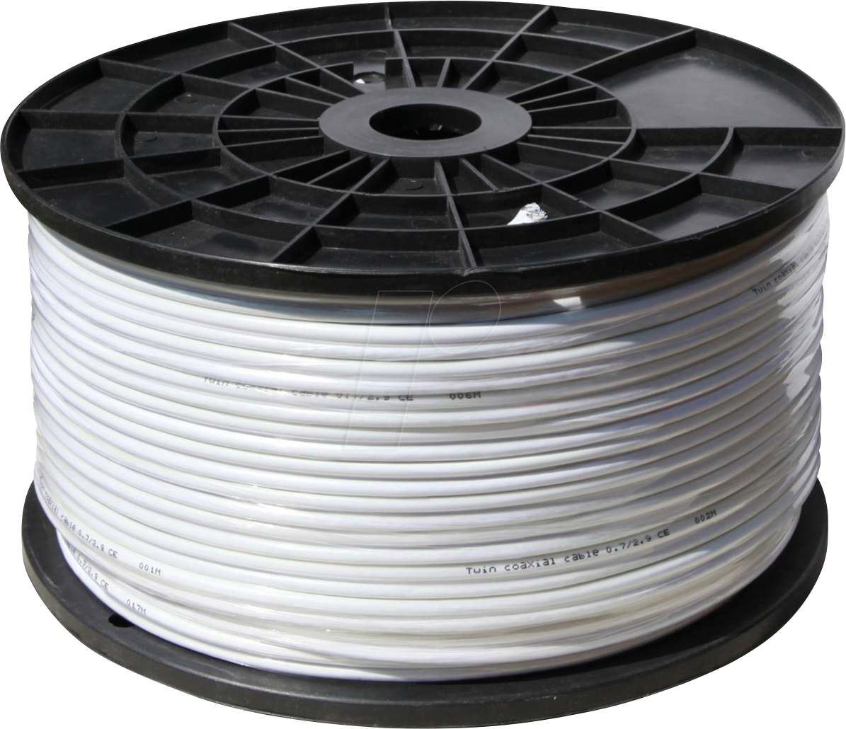 SHVP BS81900-16 - SAT-Koaxialkabel CCC, 3-fach geschirmt, 100dB,1 00m