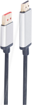 SHVP SP03-21055 - DisplayPort 1.4 Kabel, DP-HDMI, 4K 60 Hz, 5,00m, blau