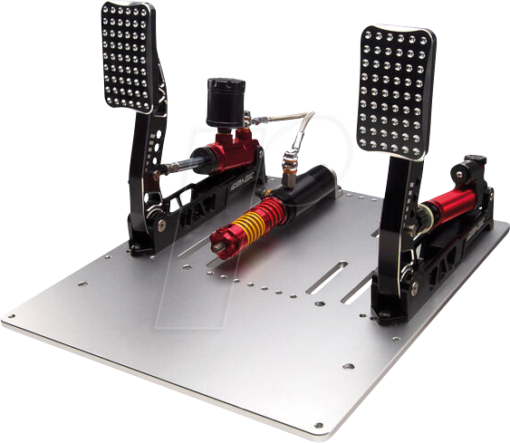 SIMA P2000 2-100 - Simagic P2000 Hydraulic 2-Pedal Set, 100 kg
