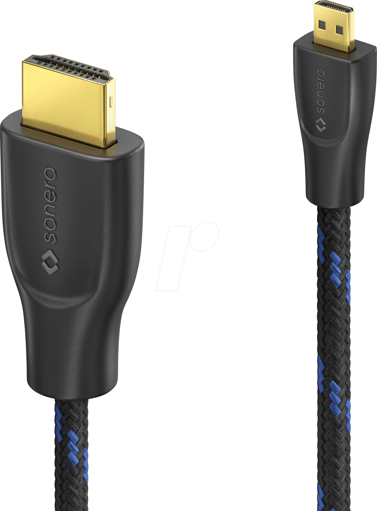 4251364736470 - SON X-PHC031-005 - Micro HDMI auf HDMI Kabel 4K 60Hz Nylon 05m