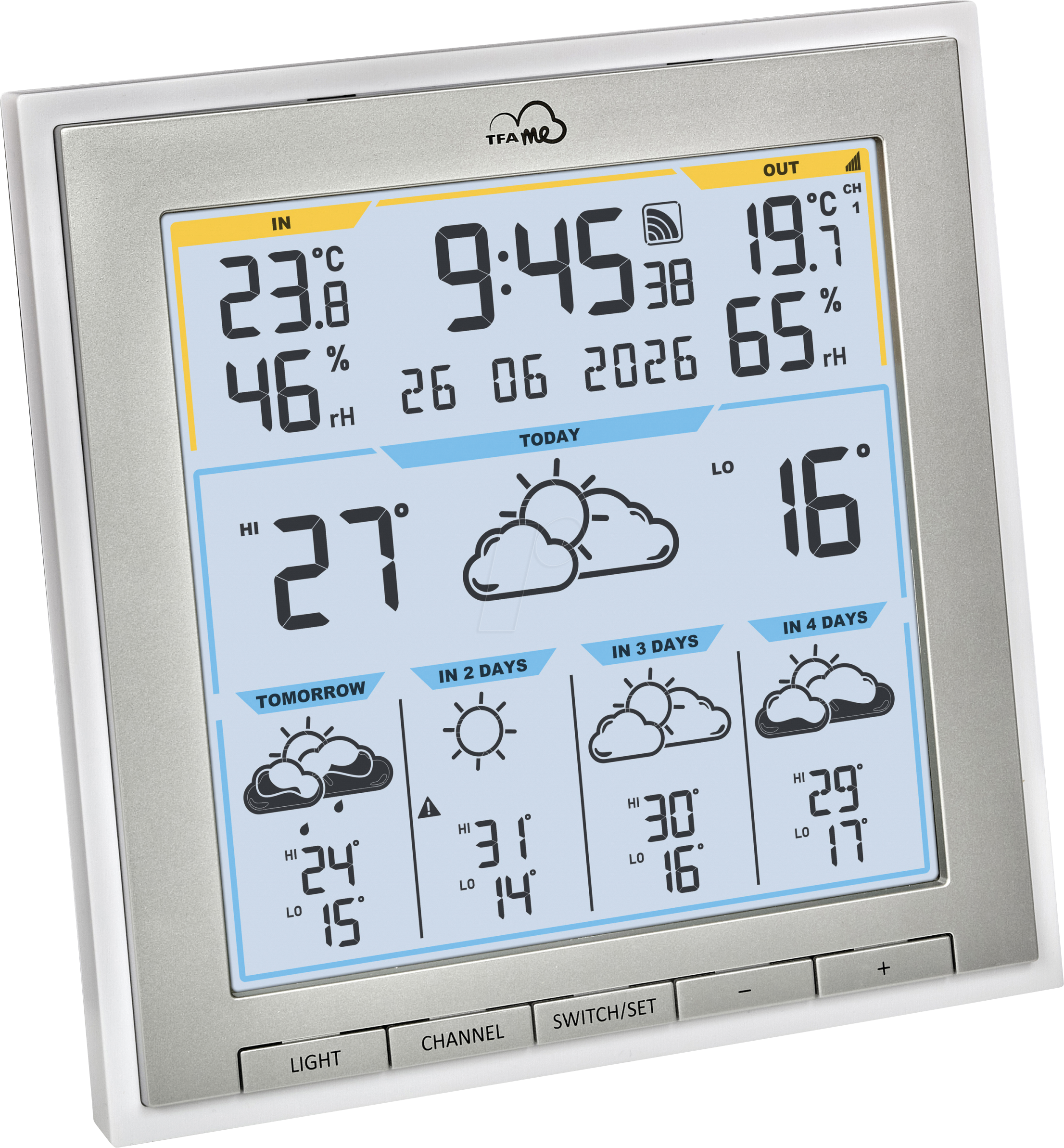 TFA 35810502 - WLAN Funk-Wetterstation TFA.me ID-08