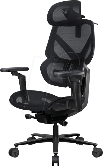 Flex Pro Mesh Black Bürostuhl - Schwarz - Mesh - 123 kg