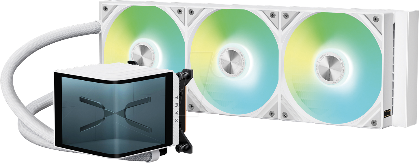 6977029650315 - PANORAMA Upgraded 360mm AIO White - CPU-Wasserkühlung - Max 28 dBA