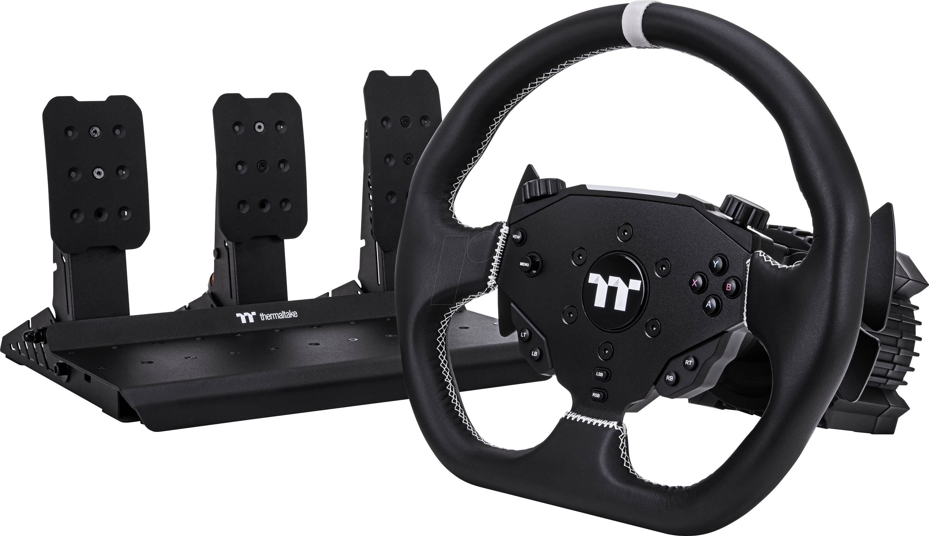 4711658540249 - G6 Direct Drive Racing Wheel mit Pedale Bundle Simulatoren-Set