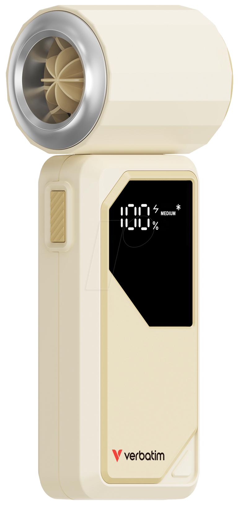 0023942323419 - VERBATIM 32341 - Cool n Go AirJet Handventilator - Weiß Silber 0023942323419 - VERBATIM 32341 - Cool n Go AirJet Handventilator - Weiß Silber