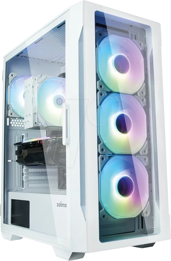 ZLM 64615 - Zalman I3 Neo PC-Gehäuse Tempered Glass, ATX