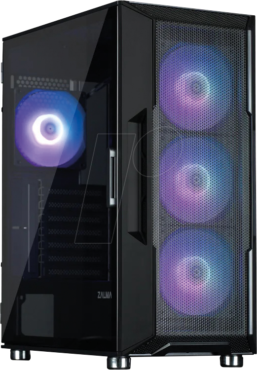 Zalman I3 Neo ARGB Black ATX/Mid Tower TG 4 ARGB - Gehäuse - Tower - Schwarz