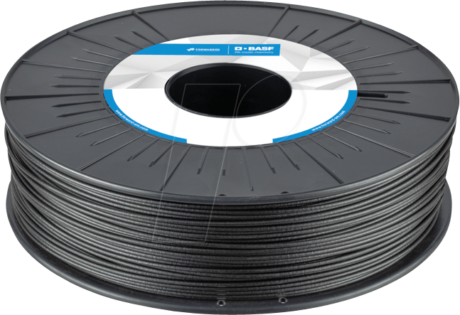 BASFU 26041 - PAHT CF15 Filament - schwarz - 2,85 mm - 750 g