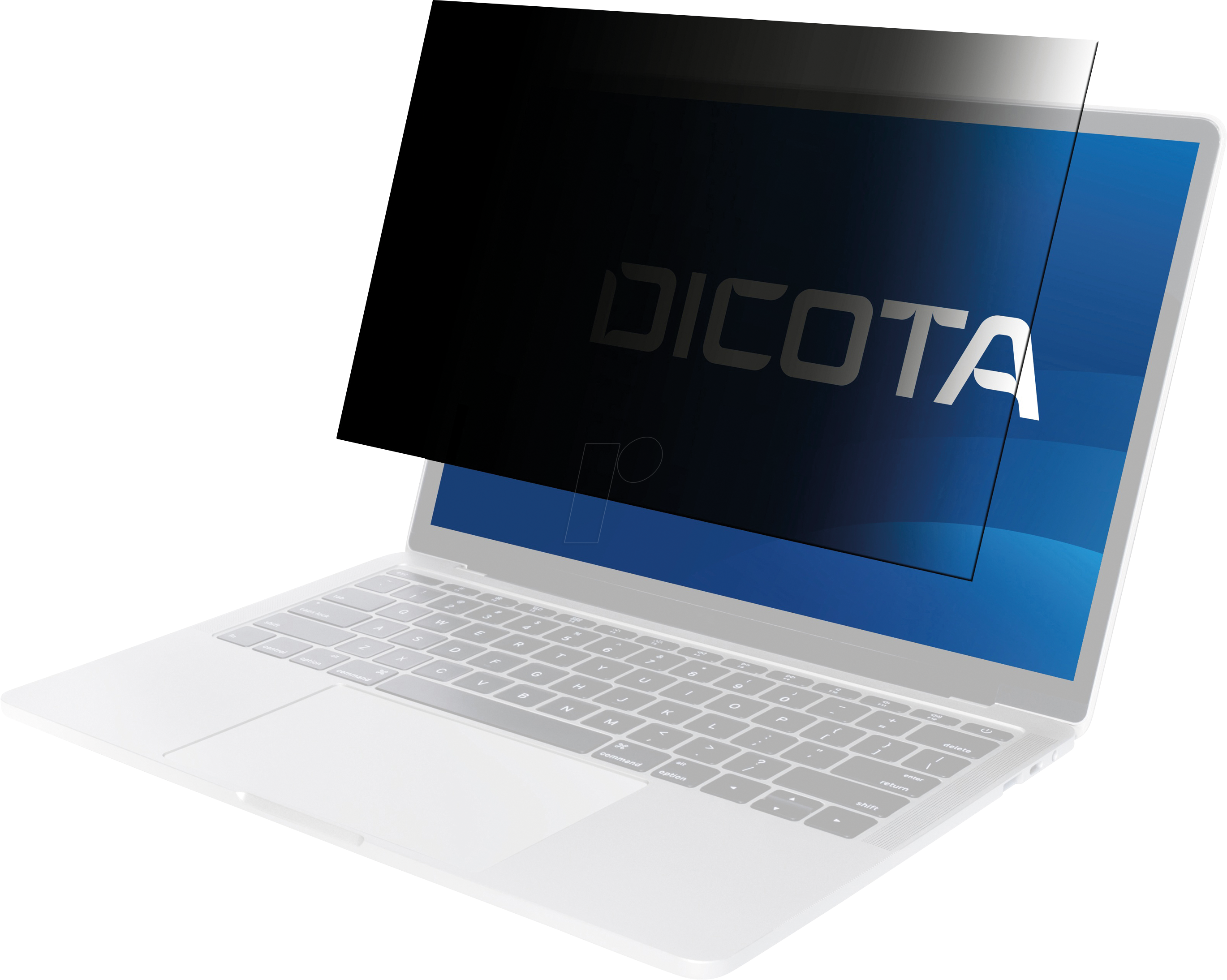 Dicota 2-Way Magnetic Blickschutzfilter für Laptop 13.3" (16:9) | Schwarz