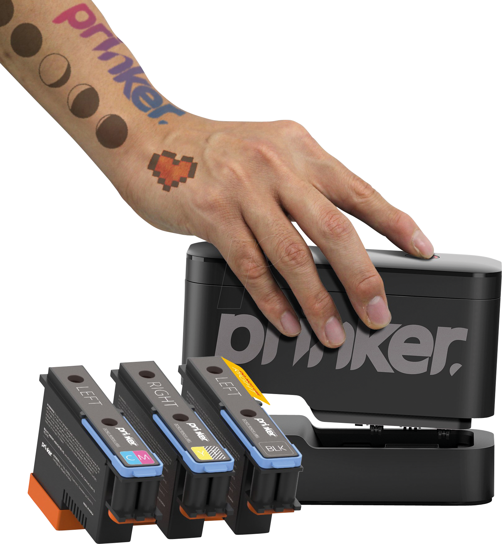 PRINKER S COLOR: Stampante Tattoo, Prinker S, 22 x 1000 mm, colore da  reichelt elektronik