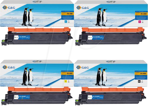 G&G 21671 - Toner, Brother, Multipack, TN-248, kompatibel