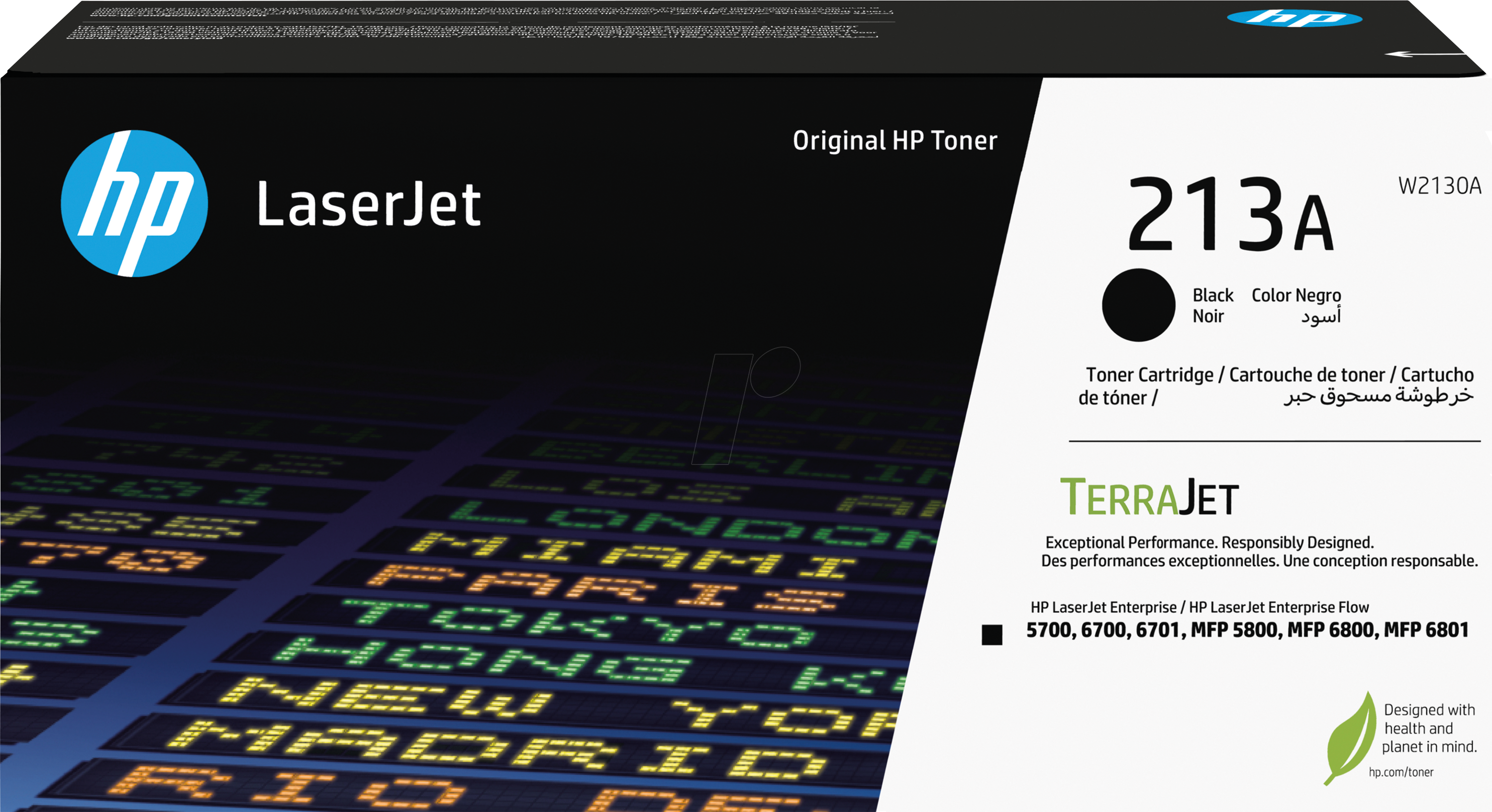Image of TONER W2130A - HP-Toner, schwarz, 213A, original