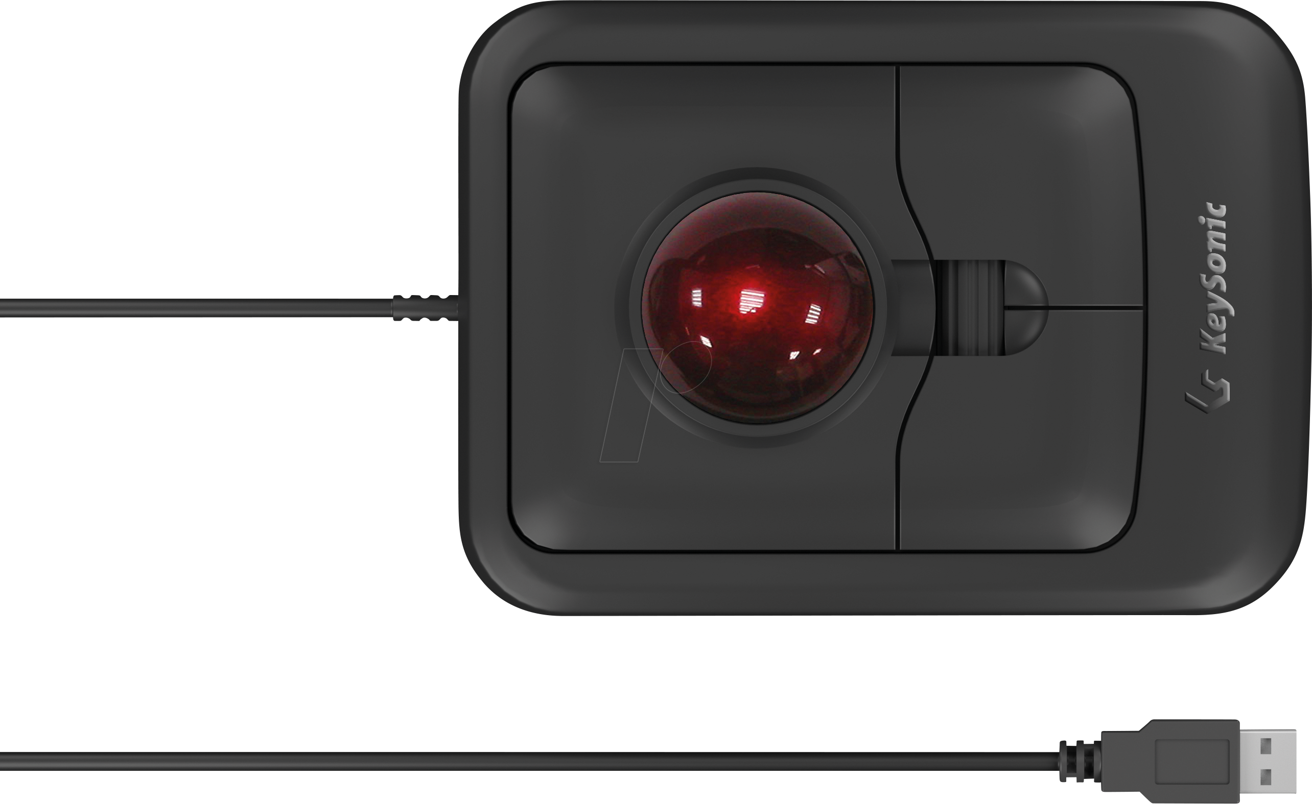 4250078174431 - KEYSONIC 61106 - Trackball Kabel USB