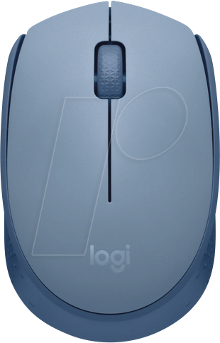 LOGITECH M171 BG - Maus (Mouse), Funk, M171, blau-grau