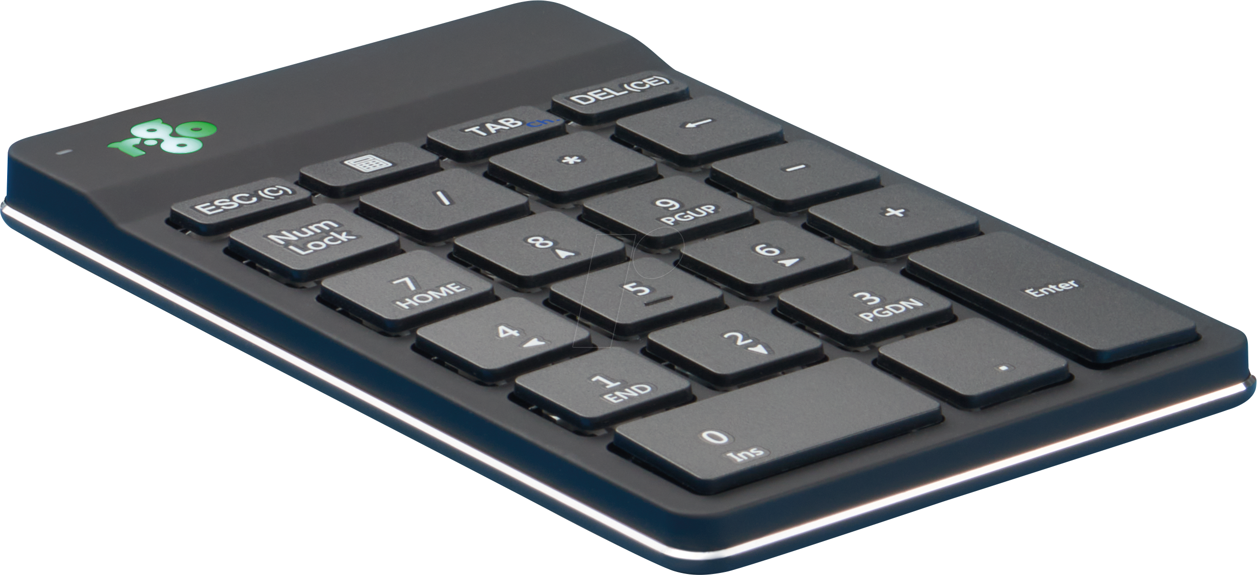 R-GO CONMWLBL - Nummernblock, Bluetooth, kompakt, ergonomisch, schwarz