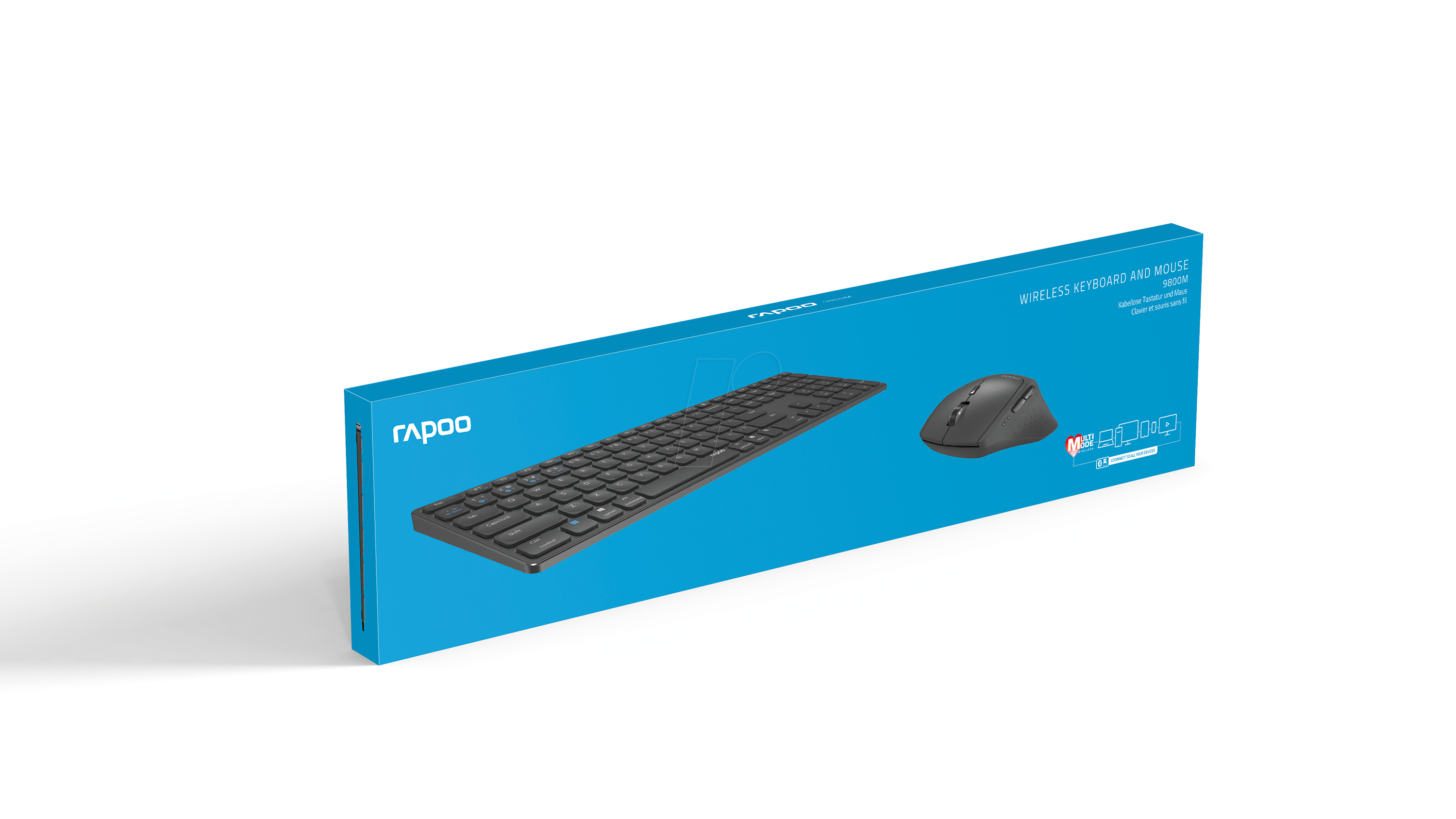 Rapoo 9800m Sw Tastatur Maus Kombination Bluetooth Funk