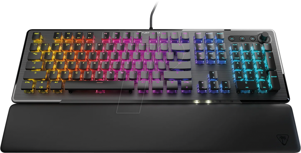 TBK-1002-01-US - Gaming-Tastatur, USB, RGB, linear, schwarz, US