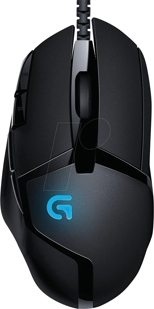 LOGITECH G402 - Gaming-Maus (Mouse), Kabel, USB, G402