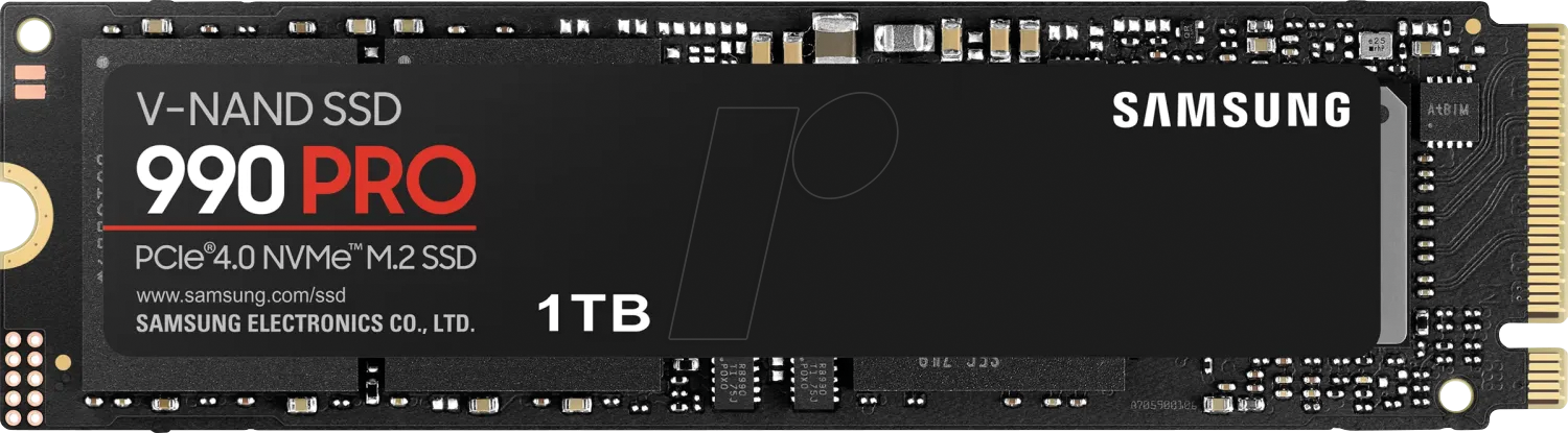 MZ-V9P1T0BW - Samsung SSD 990 PRO 1TB, M.2 NVMe