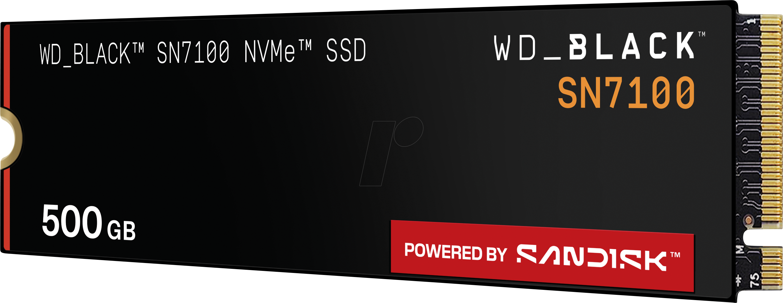 0718037893662 - SANDISK WD Black SN7100 SSD - 500GB - PCIe 40 - M2 2280
