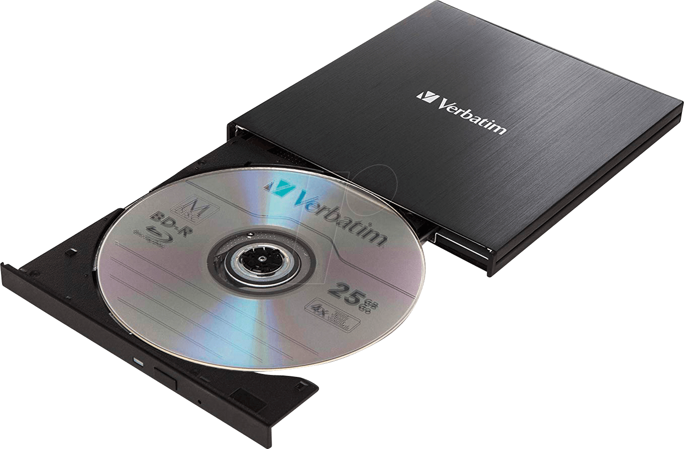 VERBATIM 43889: Verbatim External Slimline Blu-ray Writer at reichelt ...