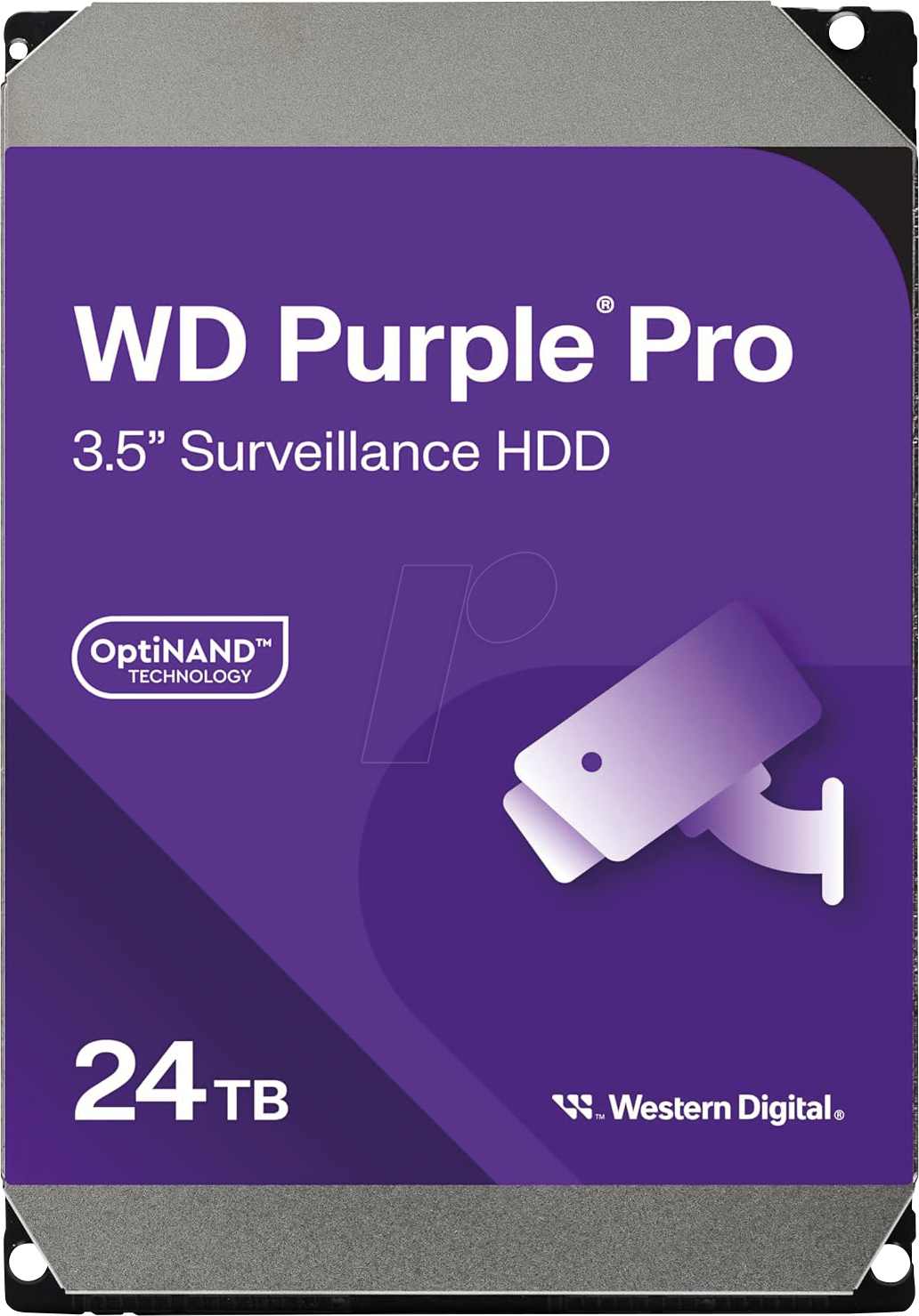 0718037903101 - Purple Pro 240PURP - hard drive - 24 TB - surveillance smart video - SATA 6Gb s - 24TB - Festplatten - WD240PURP - SATA-600 - 35