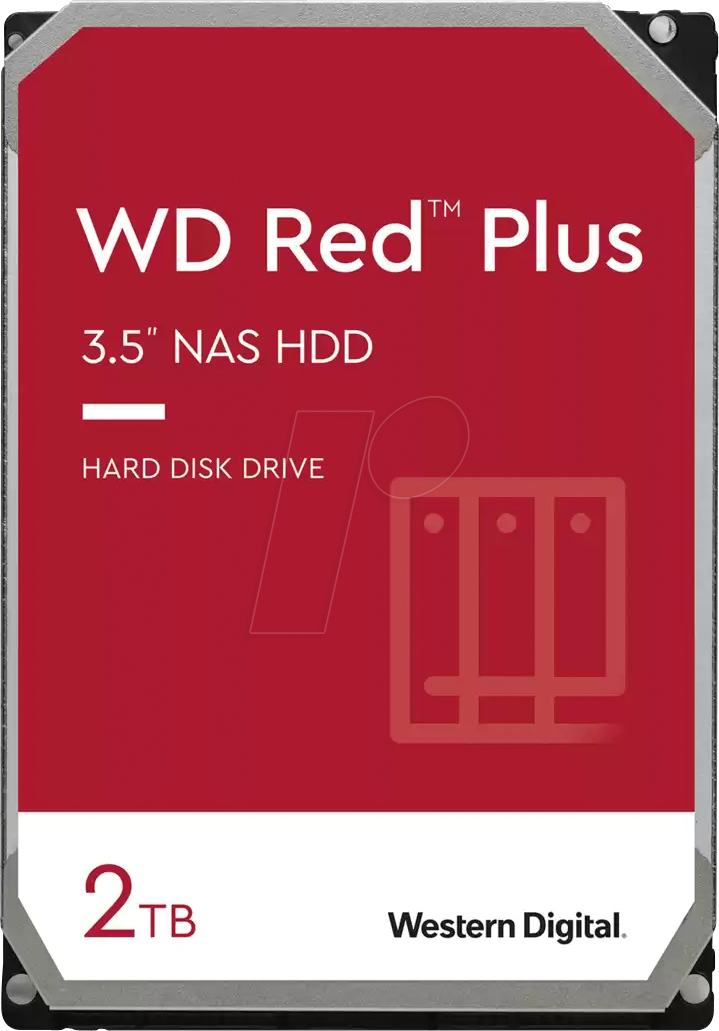 WD20EFPX - 2TB Festplatte WD RED PLUS