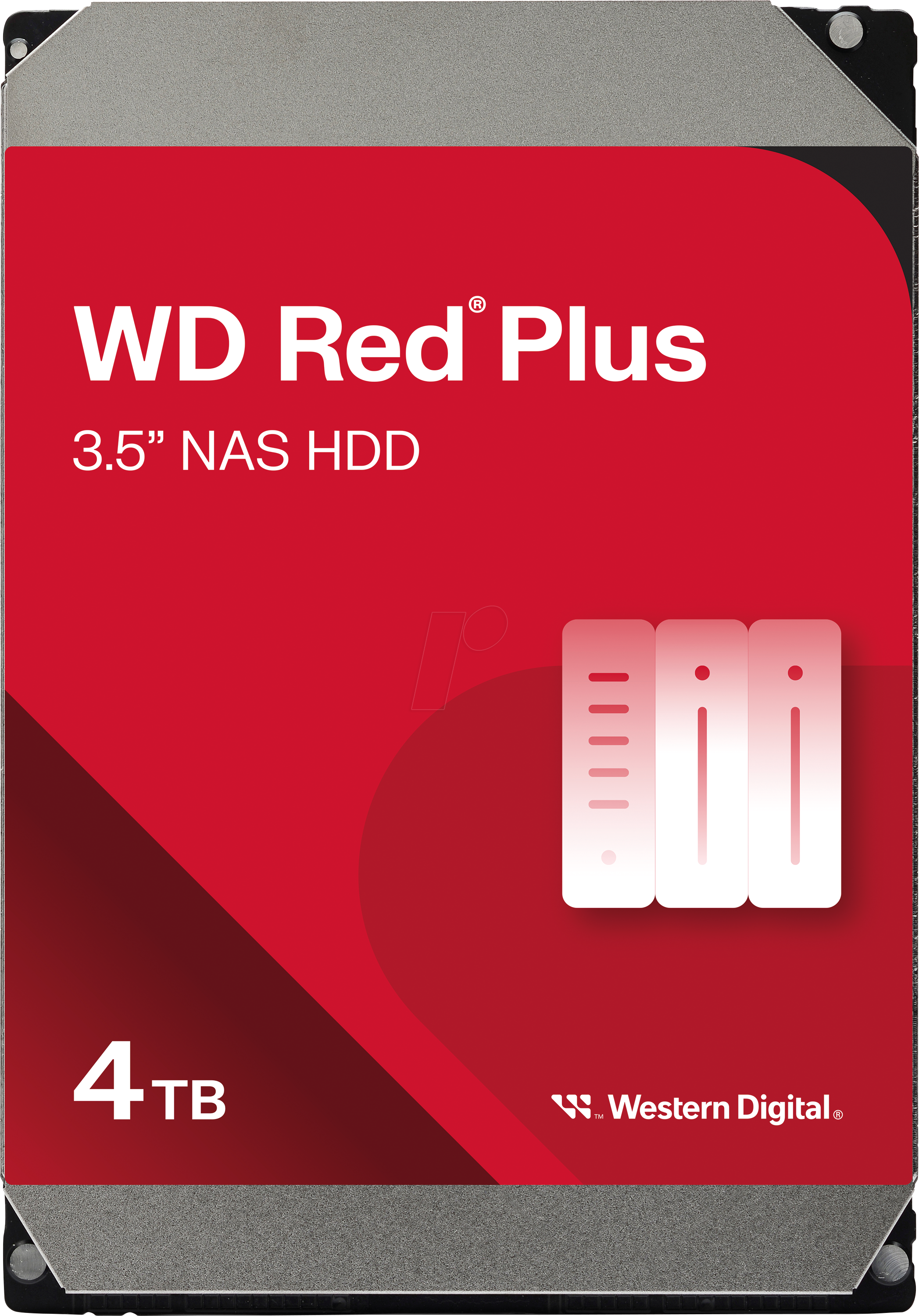 WD40EFPX - 4TB Festplatte WD RED PLUS