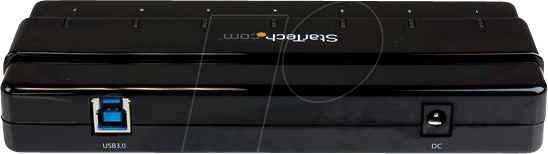 Hub USB 3.0 Startech 7 Porte SuperSpeed ST7300USB3B - SENZA Alimentatore