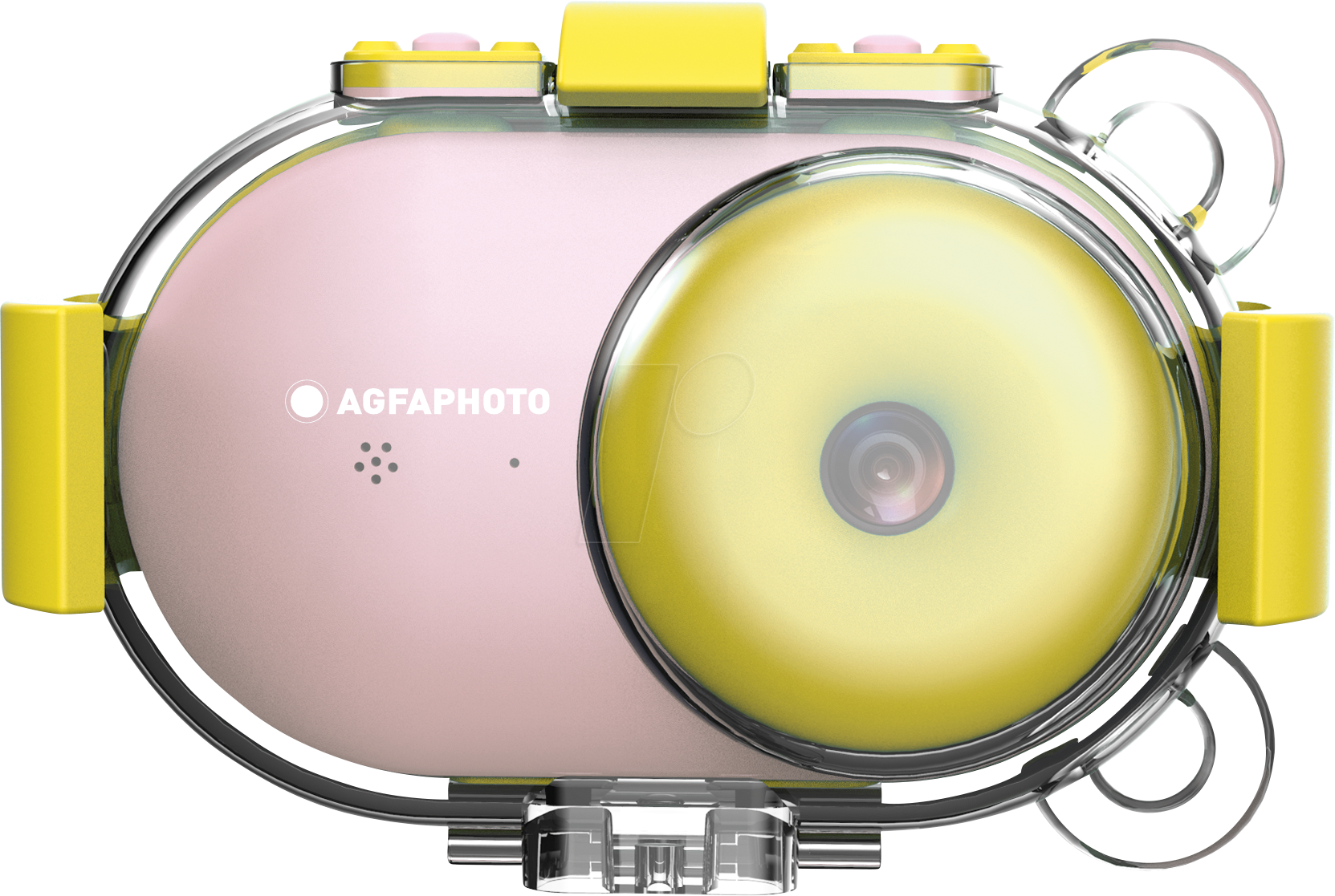 AGFAPHOTO Realikids Cam Waterproof Kinderkamera rosa 16,0 Megapixel