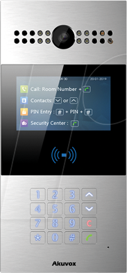6933964801656 - R28A - Video-Türsprechanlage mit Zugangskontrolle