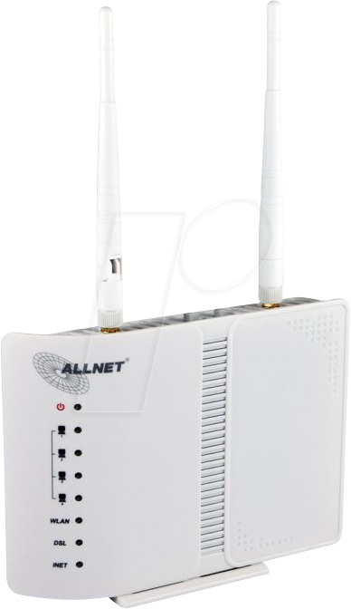 Image of ALLNET WR02400N - WLAN Router 2.4 GHz 300 MBit/s