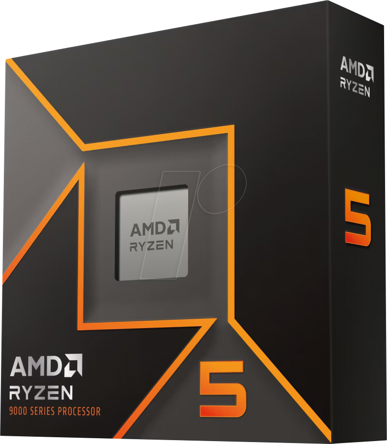 Image of AMD R5-9600X - AMD AM5 Ryzen 5 9600X, 6x 3.90 GHz, boxed