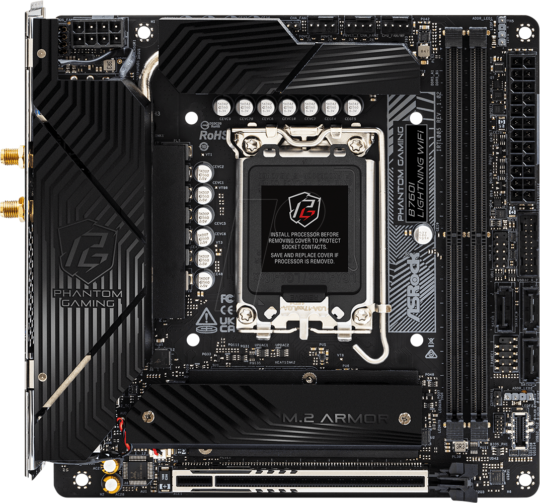 ASR 90MXBNN0 - ASRock B760I PG Lightning WIFI (1700)