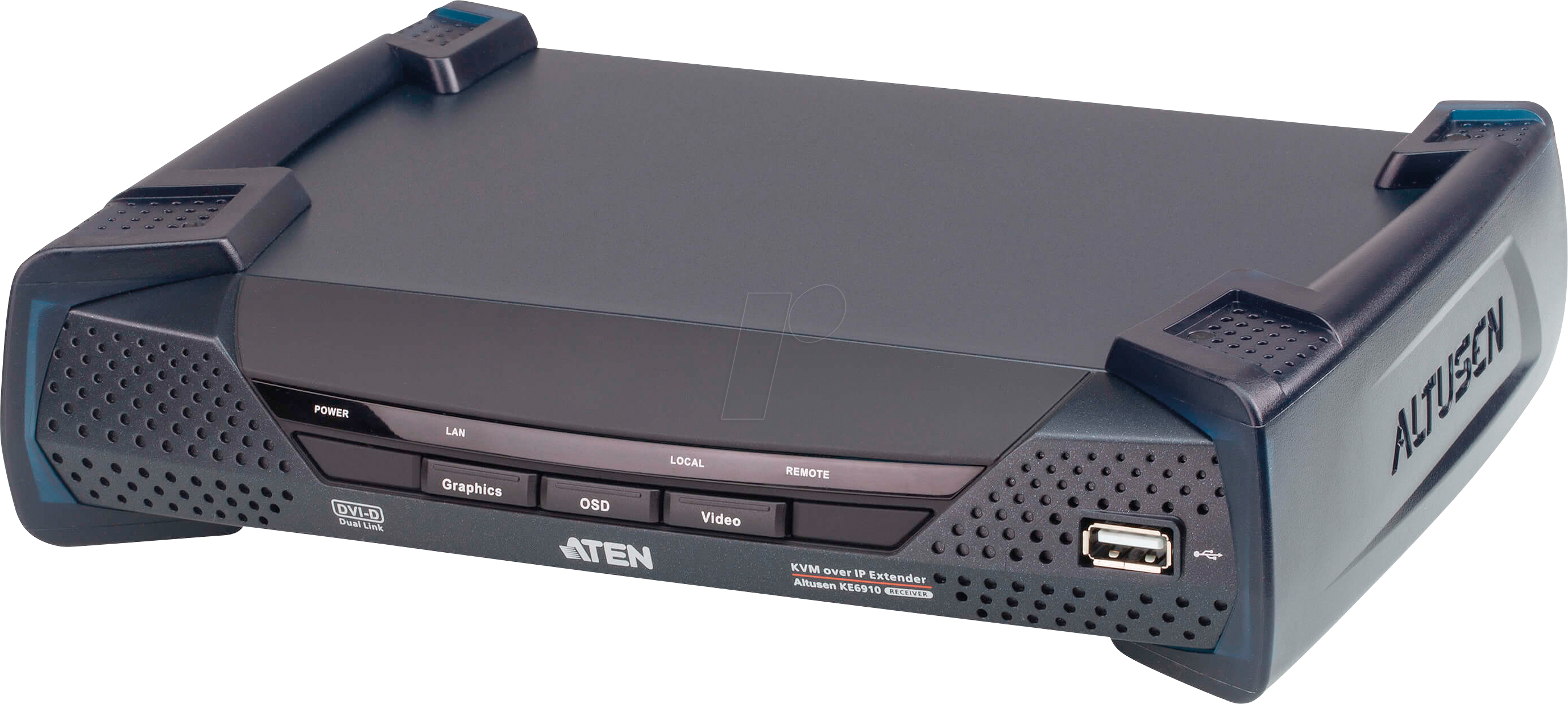 4719264648281 - ATEN ALTUSEN KE6910R DVI KVM Over IP Extender (Receiver)