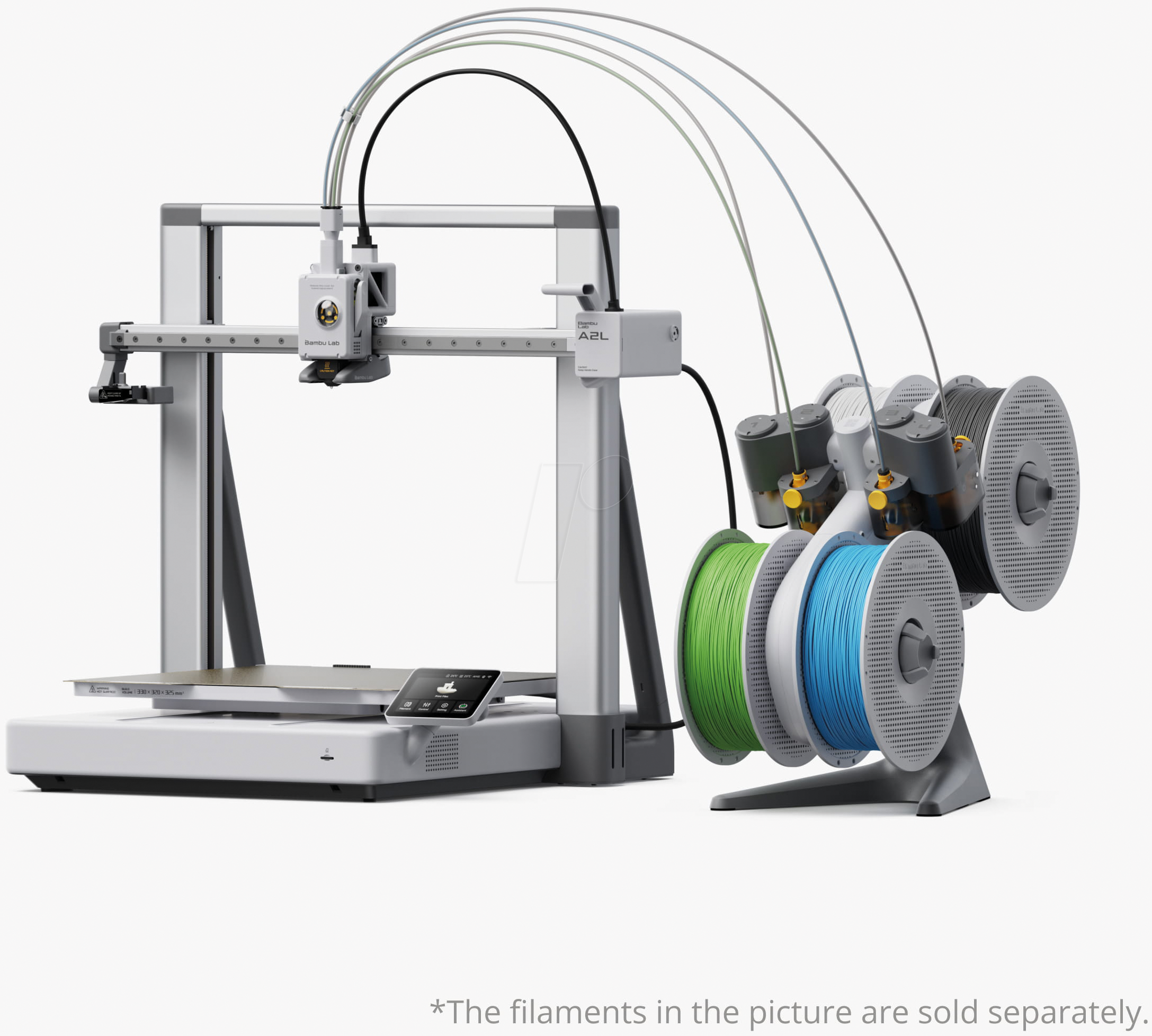 3D-Drucker Bambu Lab A2L Combo großer Multicolor-Bauraum mit AMS lite und WiFi