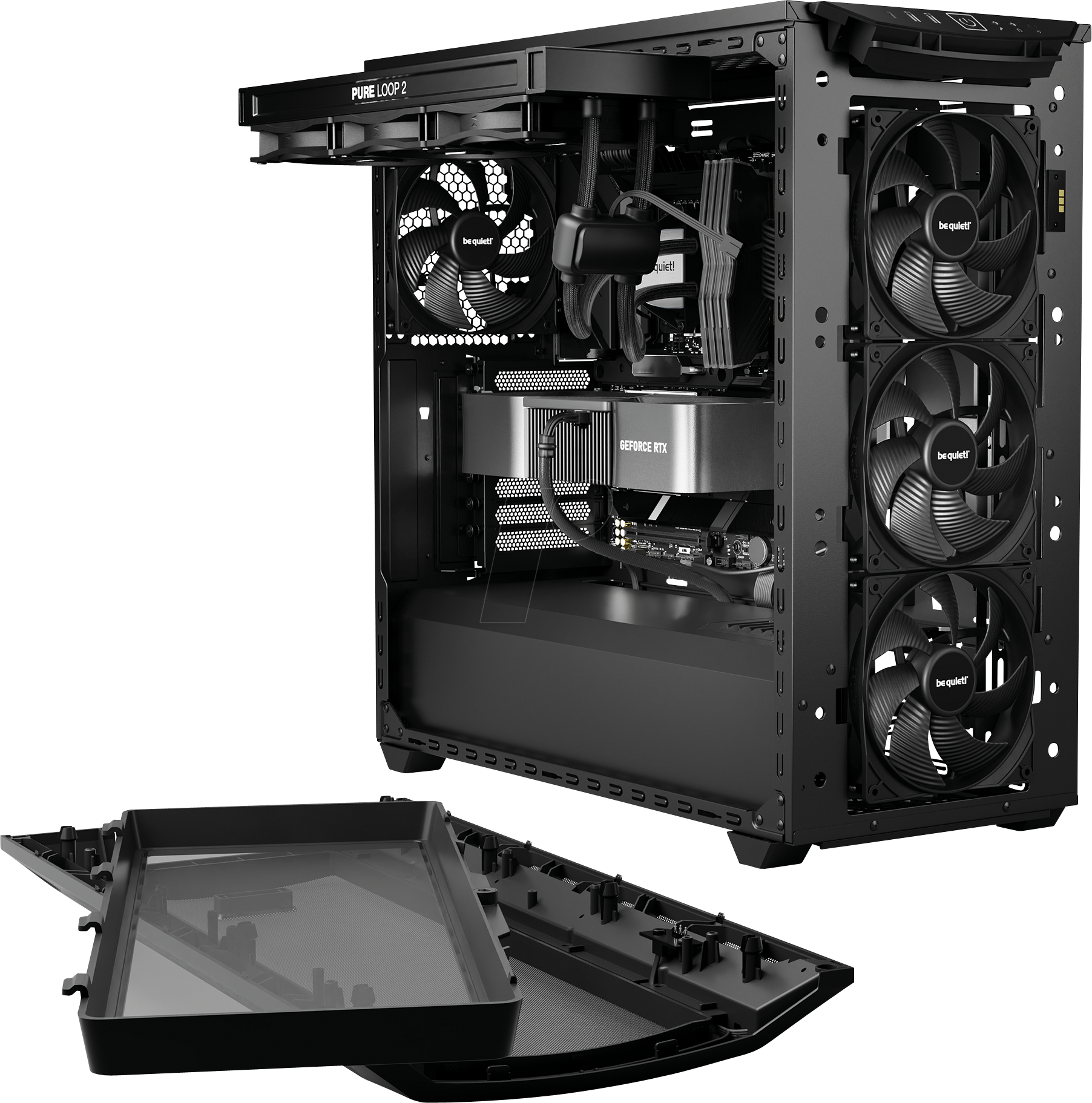 BQT BGW60: be quiet! Shadow Base 800 Black at reichelt elektronik
