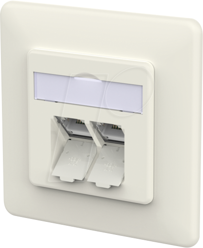 4251394672991 - BTR 130E381002-I - E-DAT Modul Cat6a LSA++ 2 Port UP reinweiß